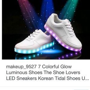LED lighting shoes !! UNISEX!!